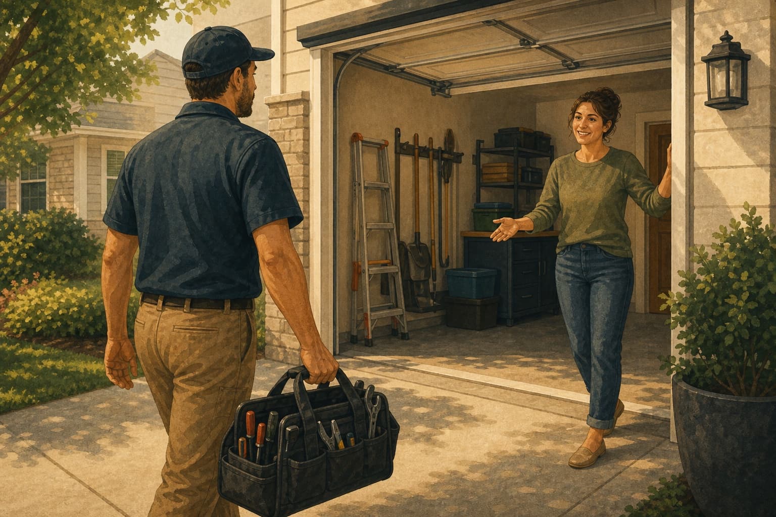 The right appointment ending at the right garage is the practical test of an agent-ready booking path.