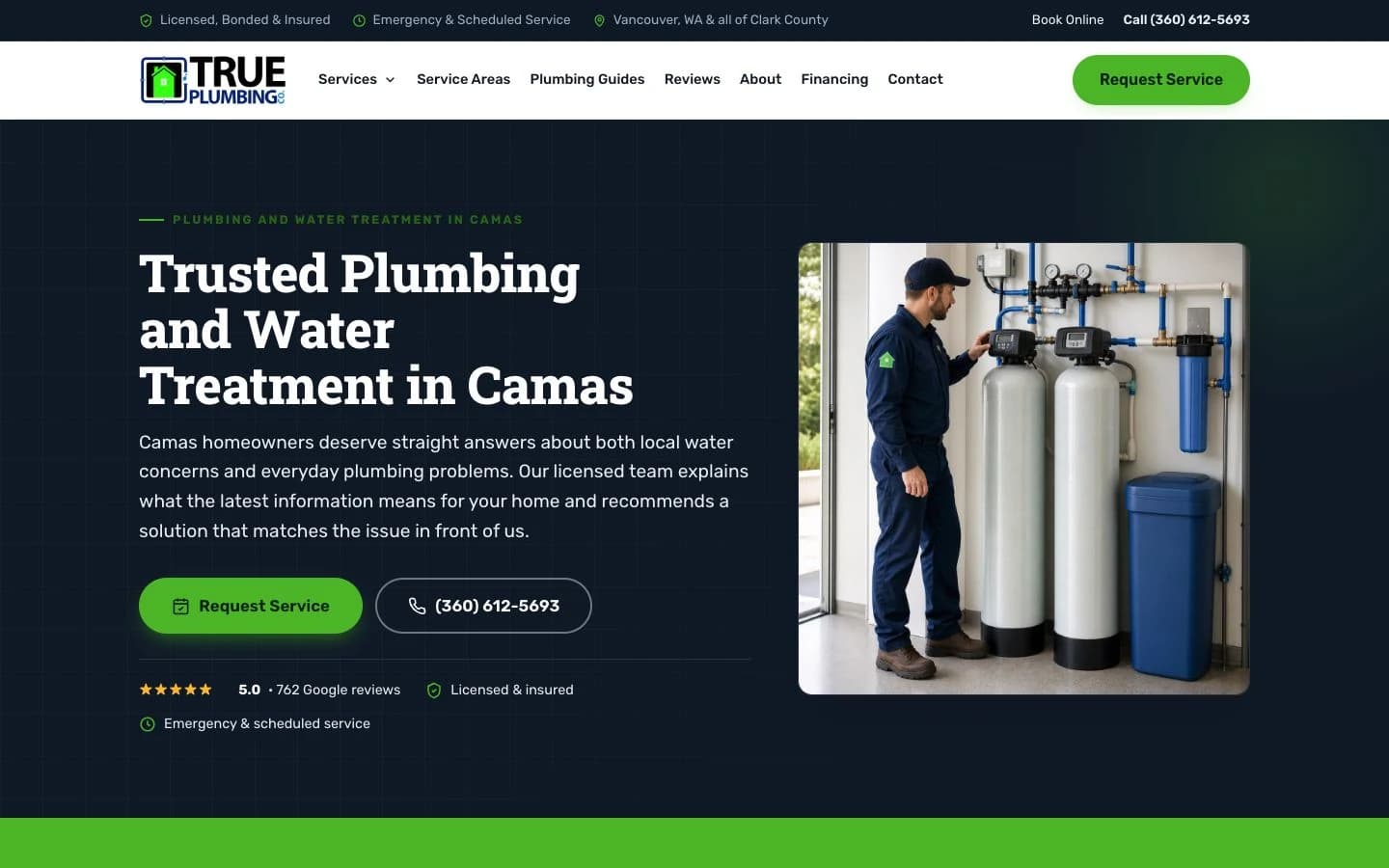 Give each community a relevant page. on the live customer website